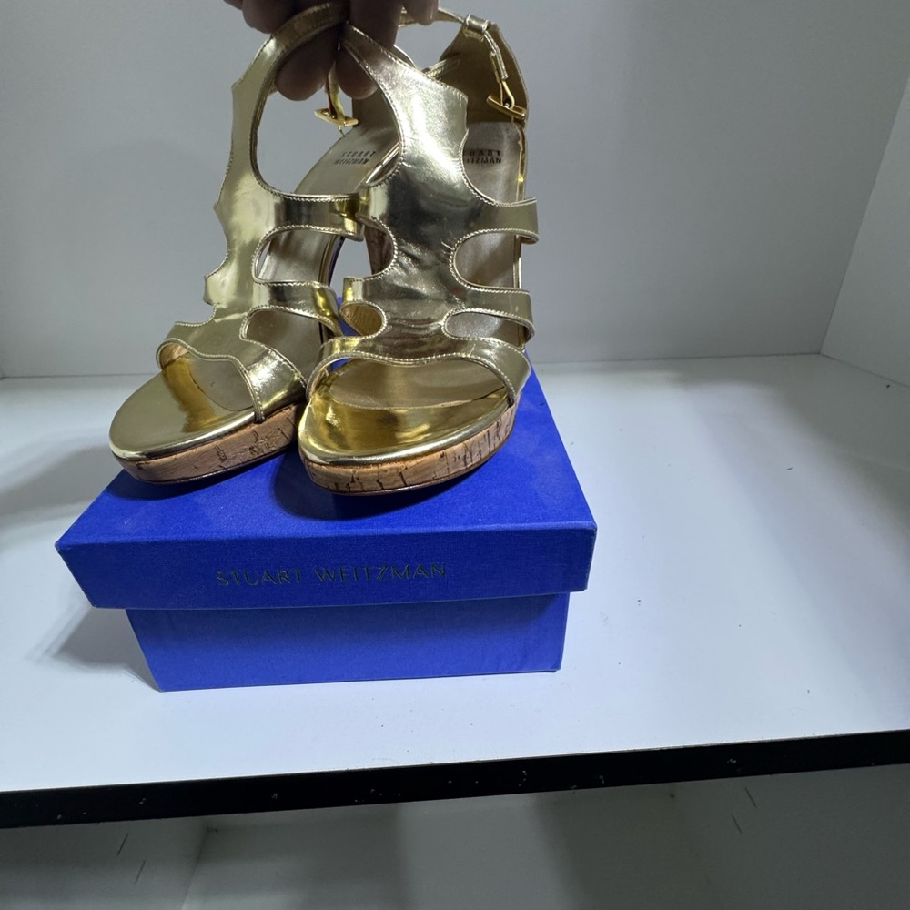 Gold heels